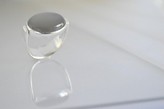 Moonstone Ring (G)の画像1枚目
