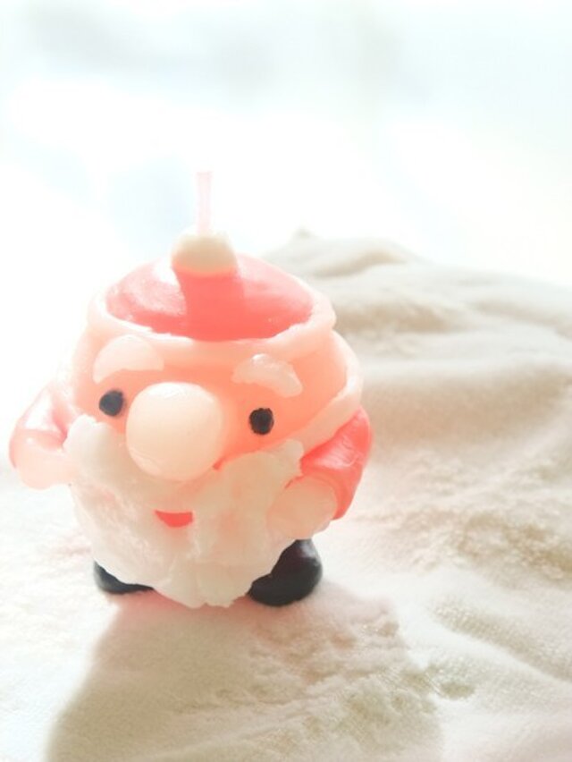 まんまるキャンドル “サンタちゃん”の画像1枚目