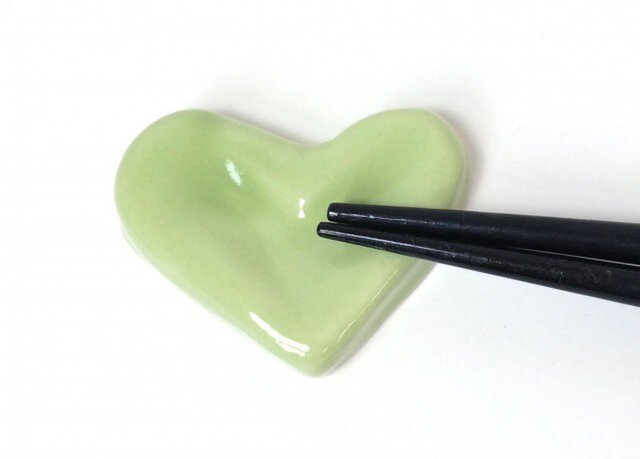 Chopstick rest ''おうちごはん” (Green)の画像1枚目