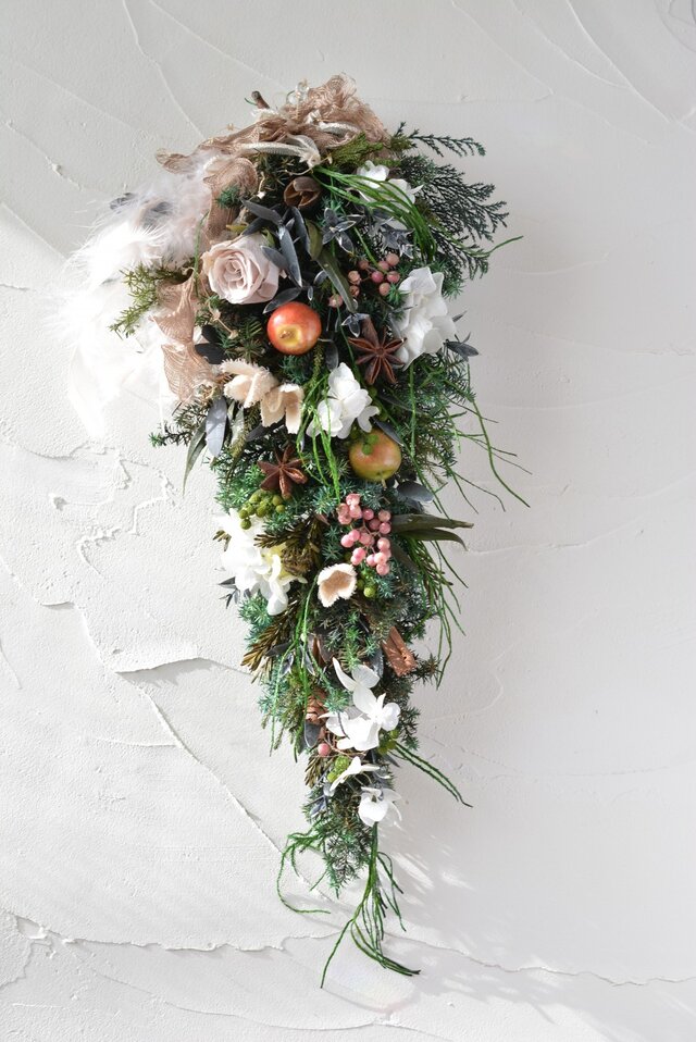 森のクリスマススワッグの画像1枚目
