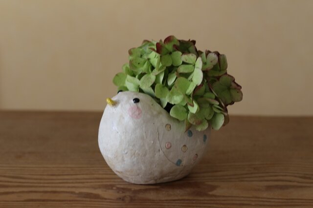 とりの花入れ。の画像1枚目