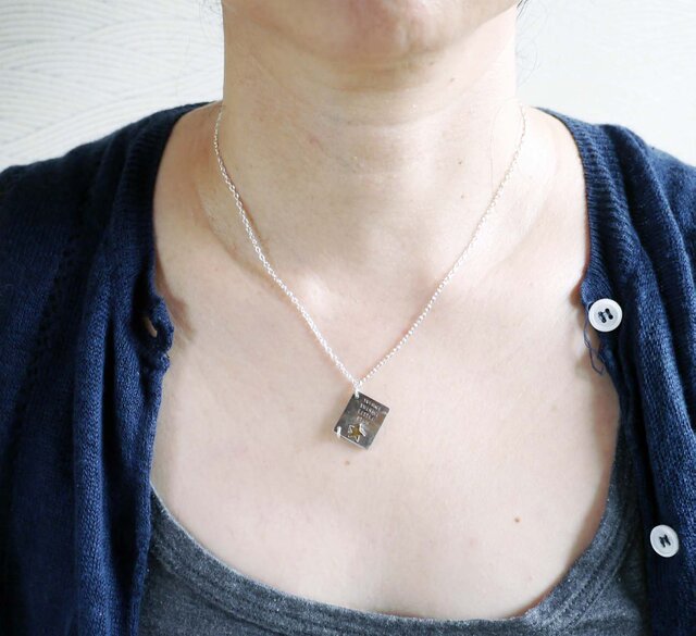 値下げしました）Book型ネックレス＜古の夢シリーズ＞ | iichi 日々の