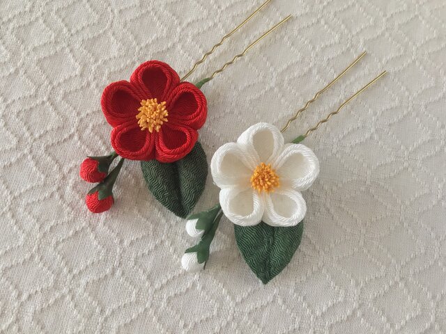 ☆水引・ちりめん細工・つまみ花・辰・椿・ジャンピング猫・シフォン・リボン☆ ☆水引・ちりめん細工・つまみ花・辰・椿・ジャンピング猫