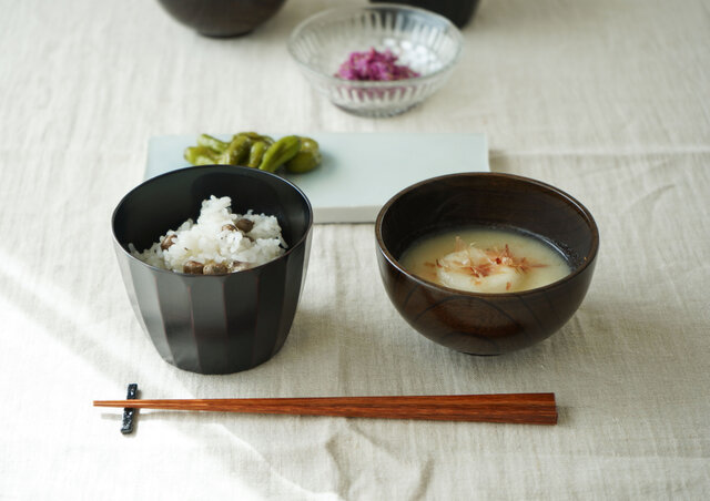 竹箸 燻し煤竹 拭き漆 22.5cm | iichi 日々の暮らしを心地よくする