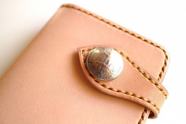 受注生産品】長財布 ～栃木サドルレザー コンチョ～ | iichi 日々の