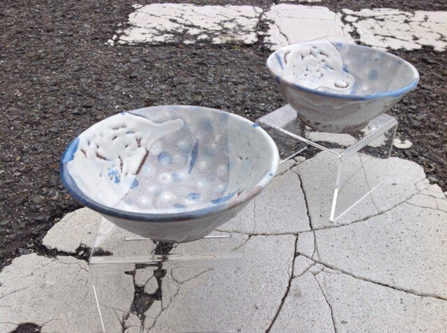 雪柄の鍋取り鉢の画像1枚目