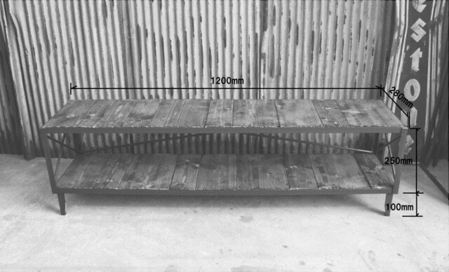 アイアン・ウッド ヴィンテージ加工 AVボード | iichi 日々の暮らしを