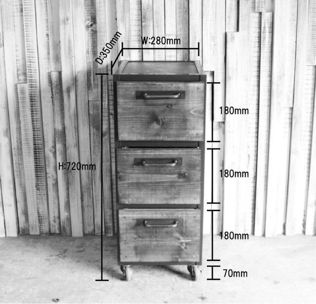 アイアン・ウッド カートA | iichi 日々の暮らしを心地よくする