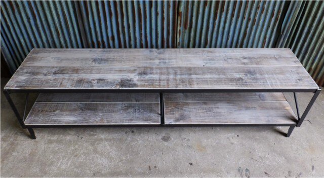 アイアン・ウッド ビンテージホワイト テレビボード | iichi 日々の