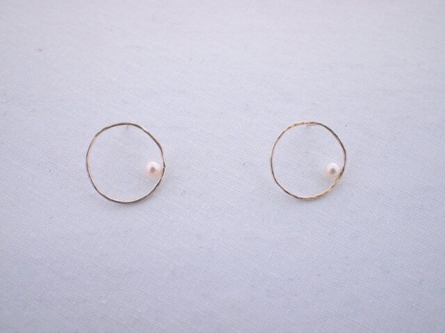 OEKAKI pierce/pair/MARUの画像1枚目