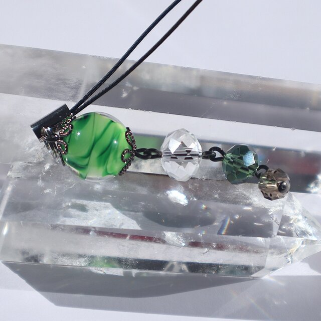 【1023】月見うどんのチャーム／ストラップ 1023】月見うどんのチャーム／ストラップ