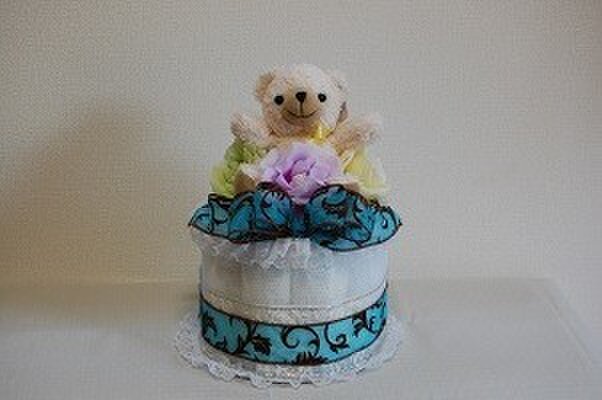 くまちゃんのおむつケーキの画像1枚目