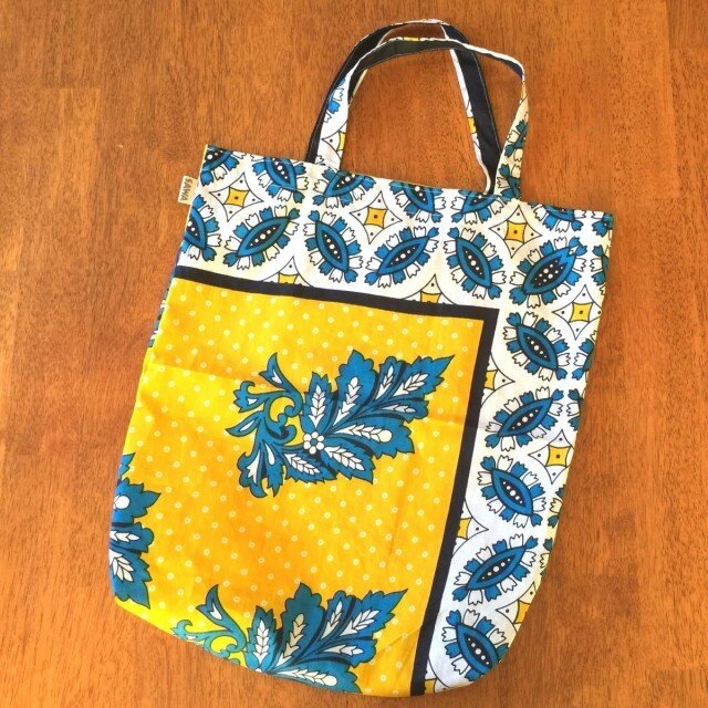 エコバッグ(Yellow&Blue)の画像1枚目