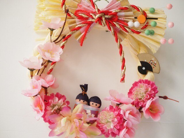 手作りキット リース飾り ひな祭り | ゆめ画材