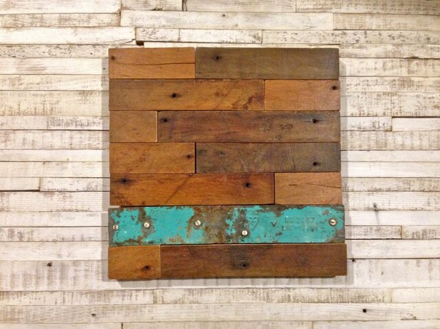 Wood Panel(old maple) GREENの画像1枚目