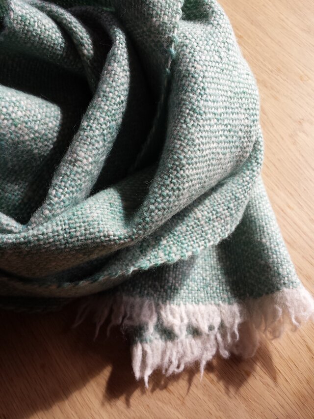 【ホームスパン】マフラー◇bg様オーダー品