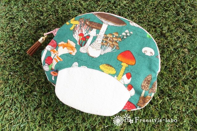 KINOKO POUCH<green>の画像1枚目