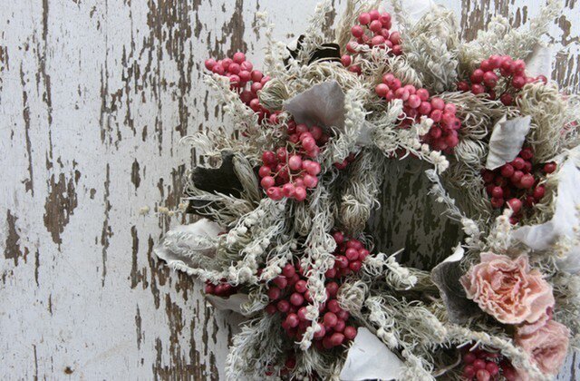 ペッパーベリーのミニリース ひな祭り ペッパーベリーのミニリース