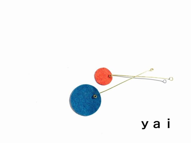 ♦︎yai♦︎circleピアス✴︎の画像1枚目
