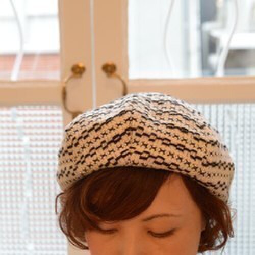 ベレー(ホワイト)の画像1枚目