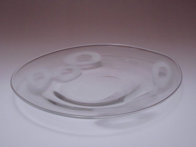 だ円皿 「ドーナツ雲」 - 皿のハンドメイド・クラフト作品・手仕事品一覧