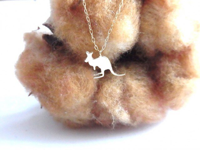 K18YG Nymph カンガルーネックレス -秘密の小部屋からの開放-の画像1枚目