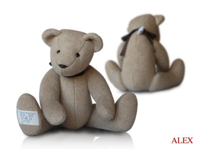 カシミア テディベア ALEX | iichi 日々の暮らしを心地よくする