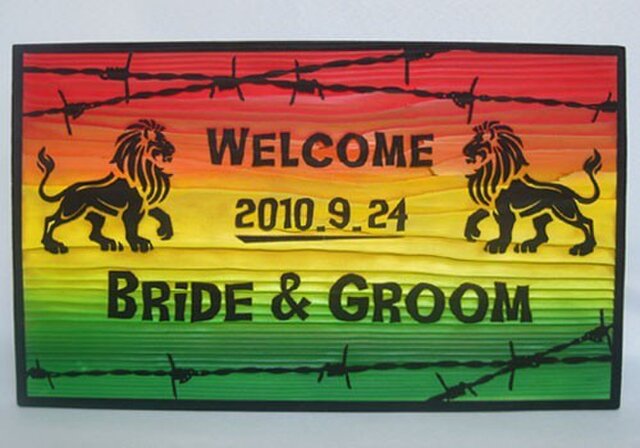 ウェルカムボード CAOLILA ウェルカムボード CAOLILA Amazon | タイルを貼って作る