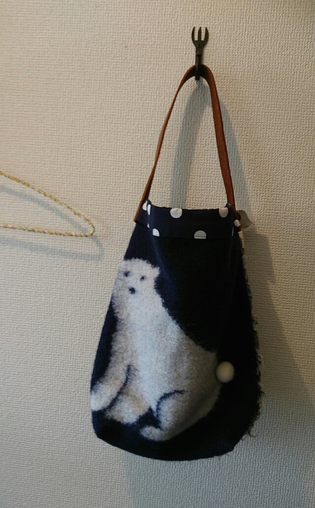 もこもこ シロクマのBag