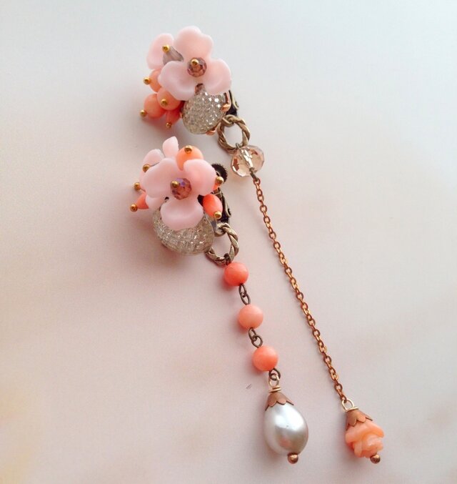 ヒロインの耳飾り＊桜 cerisier