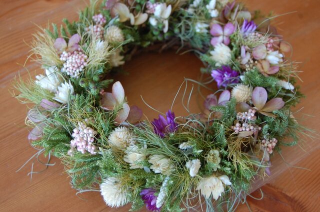 field (秋の草花)Wreathの画像1枚目