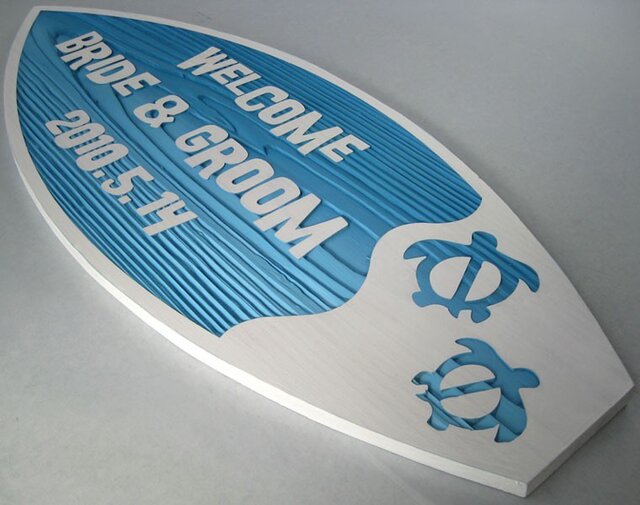 サーフウェルカムボード「ホヌ」 | iichi 日々の暮らしを心地よくする