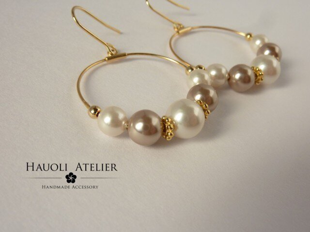 【再販】パールのピアス(イヤリング)の画像1枚目