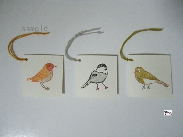 ミニカードセット〈春をつげる 鳥〉の画像1枚目