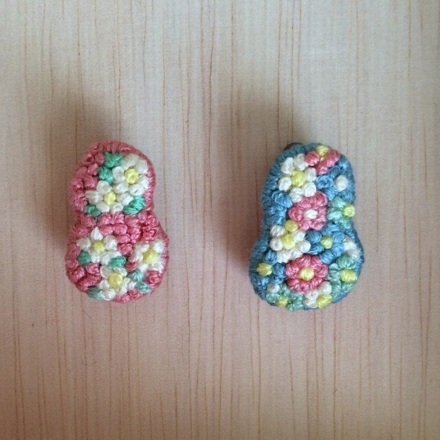 ひょうたんブローチの画像1枚目