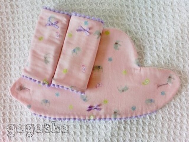 【かおりぬさまオーダー】エルゴ360用ビブとよだれパッドのセットの画像1枚目