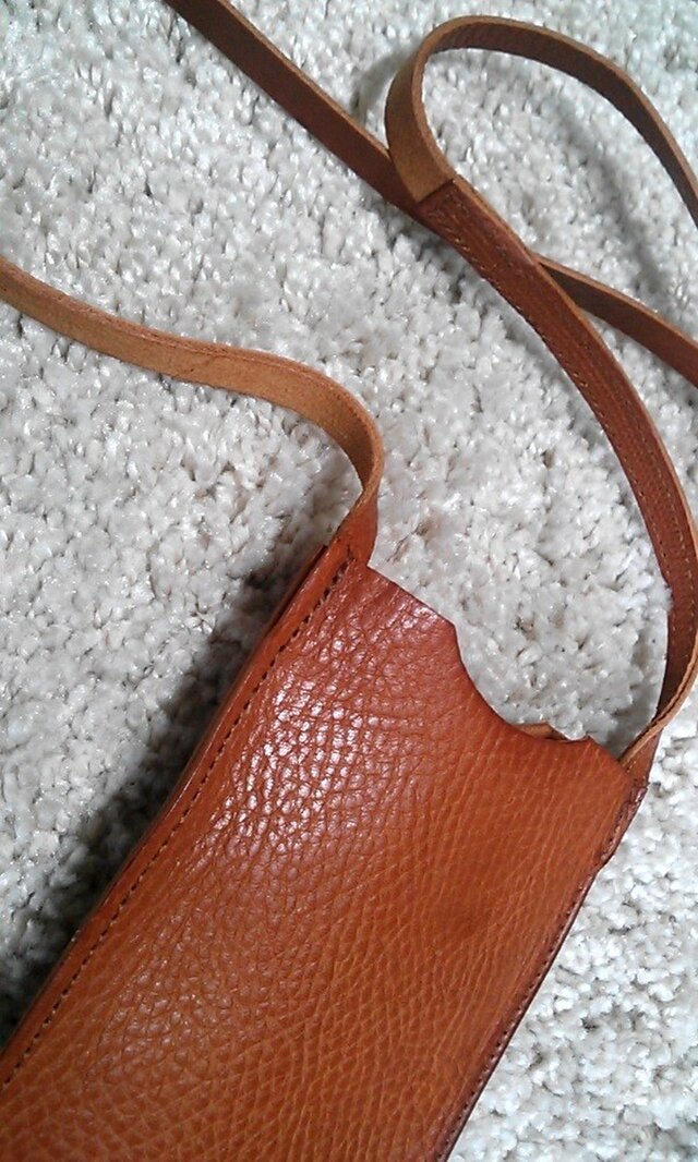 mariko さまオーダー分イタリアンレザースマホショルダー