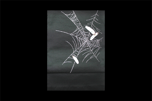名古屋帯 蜘蛛の巣 Iichi ハンドメイド クラフト作品 手仕事品の通販