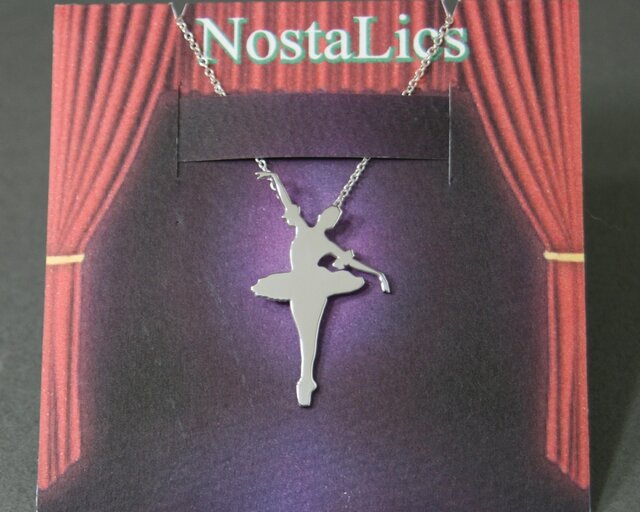 ballet-6 シルバーペンダントの画像1枚目