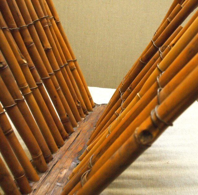 古竹マガジンラック（風化シリーズ） | iichi 日々の暮らしを