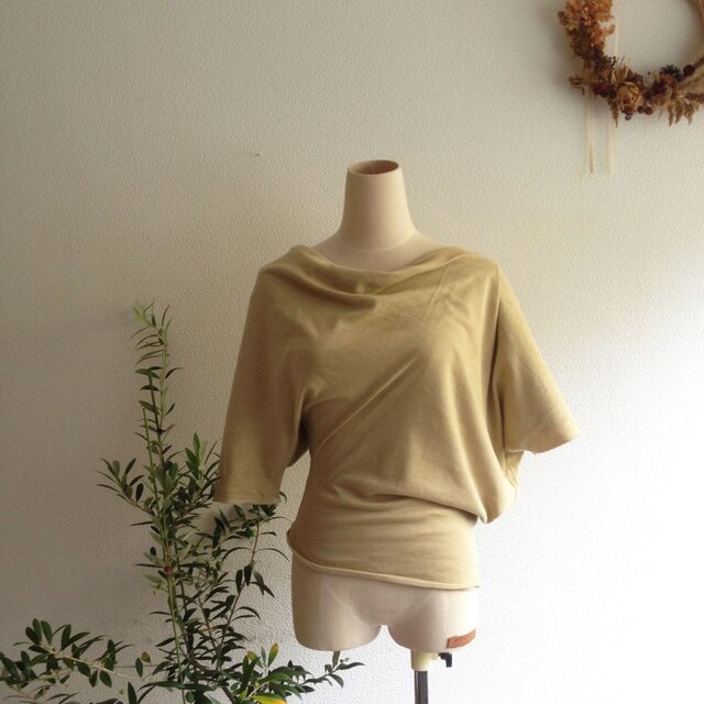 organic supima cotton Prana cutsew わかば色/オーガニックコットンカットソーの画像1枚目