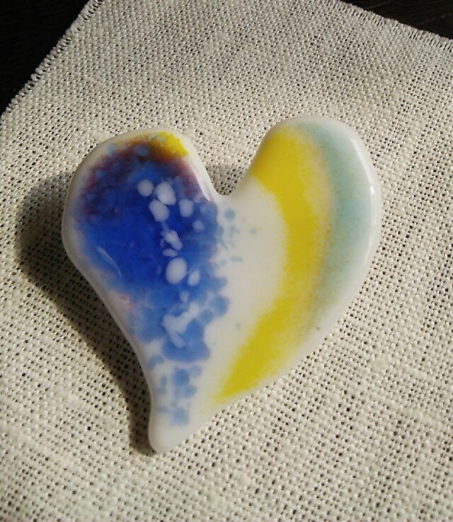 ハートブローチ3