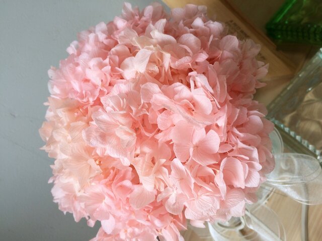 アジサイのブーケ❤︎ピンクミックス【プリザーブドフラワー