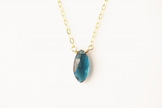 美品❣️ブルートパーズネックレス 20ct K10YGブルートパーズネックレス | ポンテヴェキオ公式オンライン