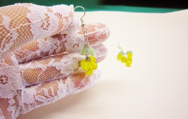 ラモリエールさま専用☆CASUCA☆ミモザmimozaダブルピアス☆K18YG img57941886.jpg