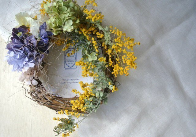 庭に咲く季節のwreath.marの画像1枚目