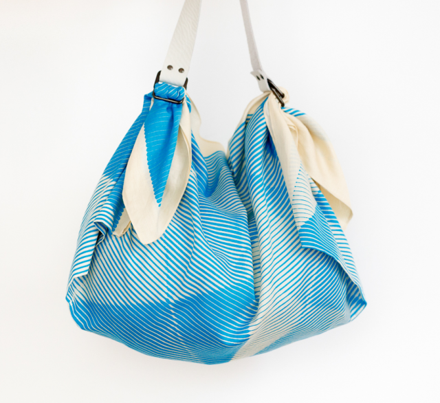 Folded Paper Blue & レザーストラップセットの画像1枚目