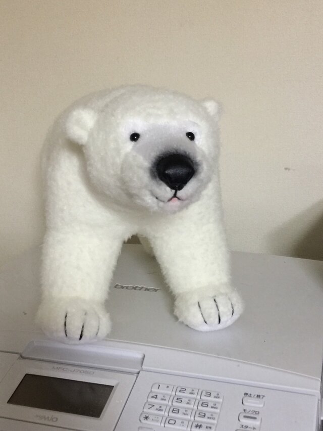 パウダーベア四ツ立ちLの画像1枚目