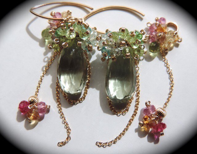 『 Fairy garden 』Pierce by K14GFの画像1枚目