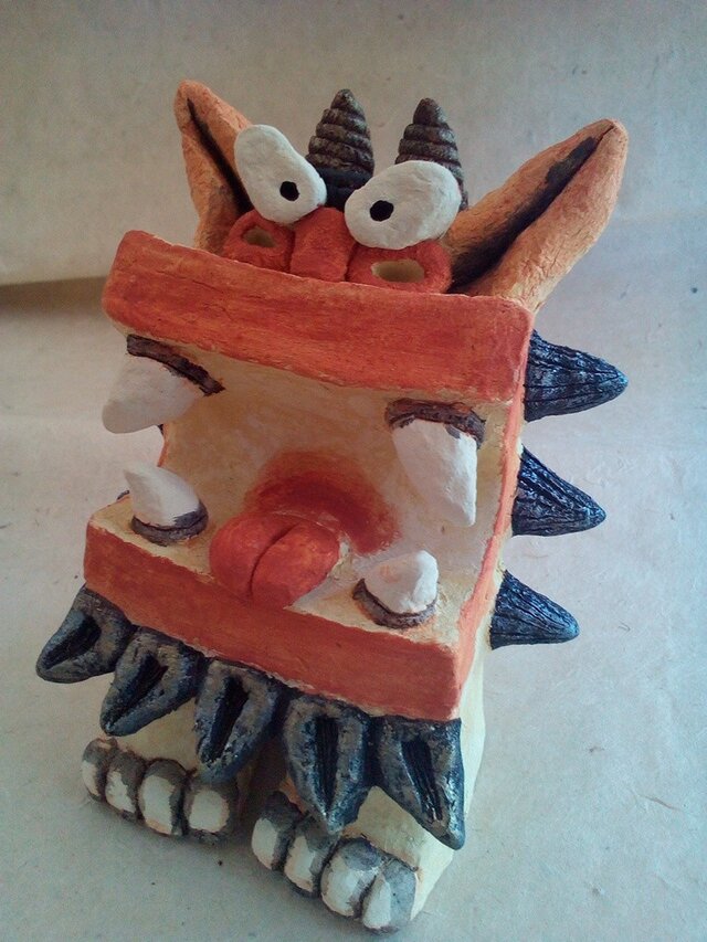 漆喰シーサー | iichi 日々の暮らしを心地よくするハンドメイドや